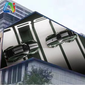 Alta soluzione per esterno LED Led Video parete impermeabile P4/P5 HD 3D LED Logo Business Store segnaletica a LED schermo di visualizzazione all'aperto - Product Image 2