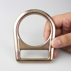 Grosir Cincin D JENSAN D-ring Baja Lebar Bagian Dalam Logam Seng Keselamatan Kualitas Tinggi 54Mm Aksesori Anyaman Harness Keselamatan 100 Buah - Product Image 2