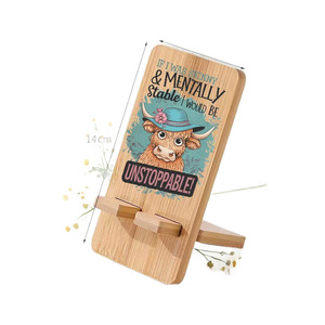 Wooden multi-functional phone <b>stand</b>, popular live streaming <b>stand</b>, lazy <b>stand</b>, tablet <b>stand</b>, phone base holder - Product Image 2