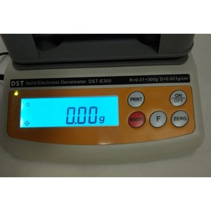 Densimètre électronique solide DST-E300, précision 0,001 g/cm pour la mesure de la densité des solides - Product Image 1