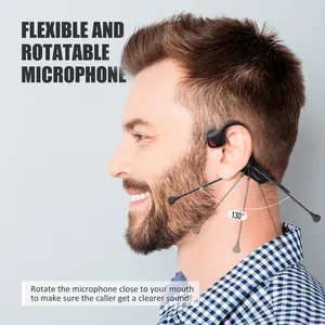 Ohrenschutz Knochenleitung Bluetooth kabelloses Headset Knochenleitung Ohrhörer BCR57 Ohrhörer Headphones