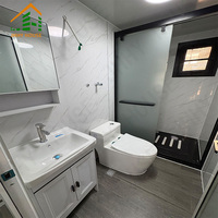 Maisons conteneurs modernes extensibles de 40 pieds, modules préfabriqués, installation rapide, bureaux, appartements, maisons mobiles, villas
