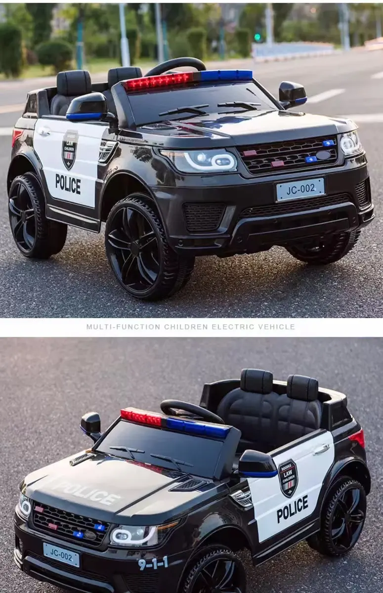 Nieuwe 12V Batterij Afstandsbediening Elektrische Buggy Kinderen Plastic Politie Auto Rijden/Wiel Baby Auto Productnaam