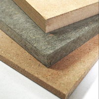 Panneau de fibres à densité moyenne (MDF) mélaminé double face 2mm-25mm, 4x8ft, qualité E1, pour armoires de cuisine