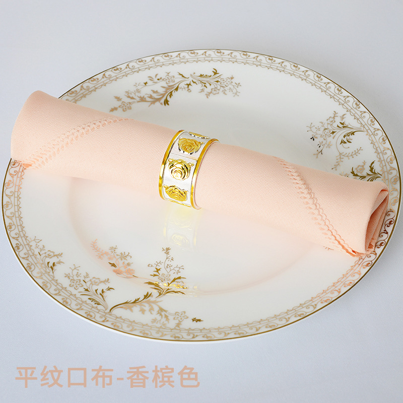 Champagne color-plain weave