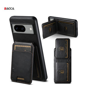 Nueva funda de almacenamiento de cartera de cuero PU TPU, tarjetero, funda móvil para Google <span class=keywords><strong>pixel</strong></span> 6 7 8 Pro para HuaWei para Xiaomi - Product Image 1