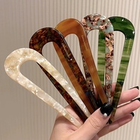 En gros Vintage En Forme De U Épingle À Cheveux Acide Acétique Cheveux Fourchette Barrettes Chignon Chignon Cheveux Bâton Chapeaux Accessoires De Cheveux