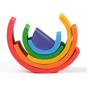 L'éducation précoce Bambins Infantile Jouets Éducatifs <span class=keywords><strong>Montessori</strong></span> <span class=keywords><strong>En</strong></span> <span class=keywords><strong>Bois</strong></span> Empileur <span class=keywords><strong>Arc</strong></span>-<span class=keywords><strong>En</strong></span>-<span class=keywords><strong>Ciel</strong></span> - Product Image 6