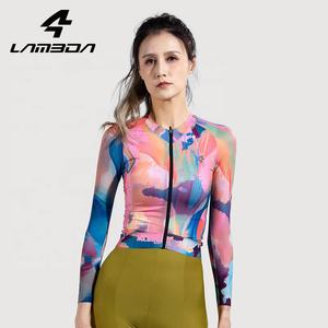 LAMEDA recluta agenti Lameda globali 2025 estate nuovi arrivi senza sudore protezione solare <span class=keywords><strong>maglia</strong></span> da <span class=keywords><strong>ciclismo</strong></span> colorata - Product Image 3