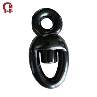 Émerillons à chaîne robustes HLM, traités thermiquement, structure haute résistance, rotation fluide pour l'assemblage de chaînes de levage et la manutention de charges.