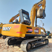 Excavator Crawler SANY Bekas 36 Ton Bersertifikat ISO EPA SY365 Mesin Penggali Tugas Berat Peralatan Pemindahan Tanah untuk Ekspor