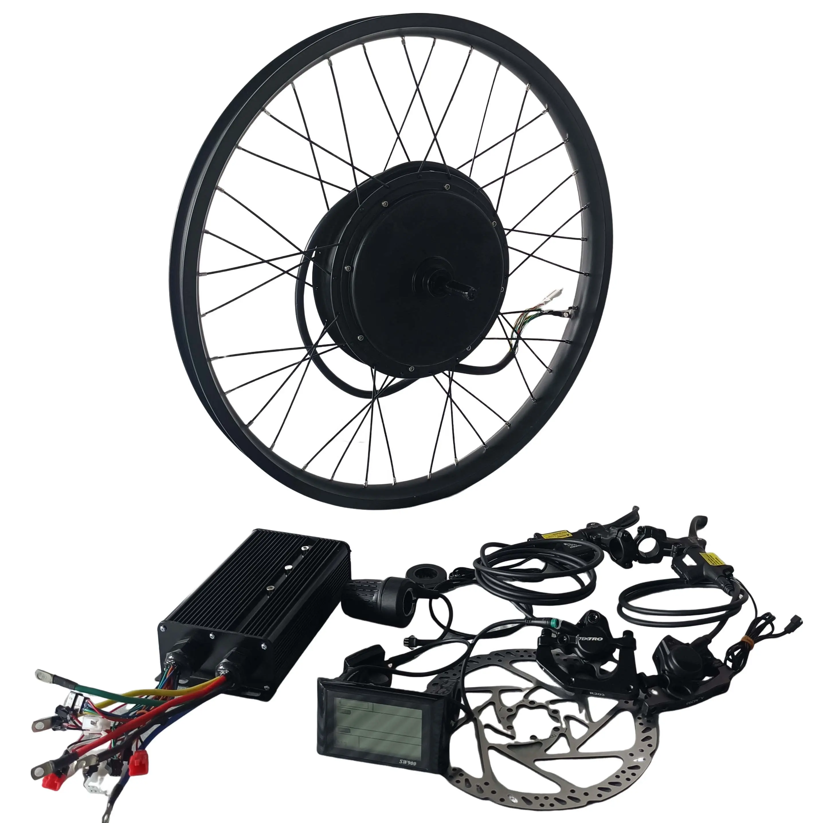 Moteur de moyeu 72V 5000W Kit de conversion de vélo électrique 72V 5000W Kit de vélo électrique Moteurs électriques pour vélos