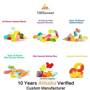 Grosir kustom Halal Cina jumlah besar manis asam <span class=keywords><strong>Jelly</strong></span> rasa Gummy permen dan permen - Product Image 4