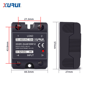 รีเลย์โซลิดสเตท XURUI เฟสเดียว 10 แอมป์ 380 โวลต์ - Product Image 3