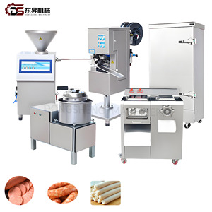 An toàn chứng nhận ham Dòng cơ khí với dừng khẩn cấp cho Xúc Xích Thịt hội thảo ham Xúc Xích Dây chuyền chế biến - Product Image 3