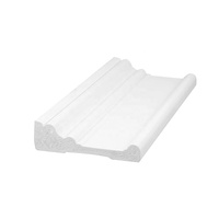 Moulure de bardeaux en PVC 210 personnalisée en gros 11/16 \ "X 1 5/8 \" Service de décoration intérieure coupé à la commande