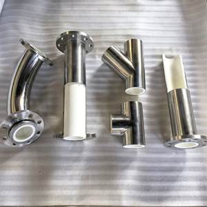 Tubo in Ceramica di Allumina Taili, Gomito Rivestito in Ceramica di Allumina, Manicotto in Ceramica, Rivestimento per Tubi in Ceramica, Tubo in Acciaio Inossidabile 304 - Product Image 3