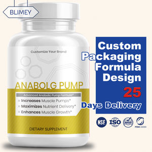 Suplemento Anabólico Avanzado para Hombres, Aumenta la Resistencia, el Crecimiento Muscular Magro y la Recuperación, 60 Cápsulas - Product Image 1