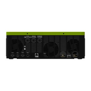 8.2KW 10.2KW 48V 220/230V AC ระบบไฮบริดออนกริด/ออฟกริด คลื่นไซน์บริสุทธิ์ พร้อมระบบ MPPT คู่ สำหรับโซลาร์เซลล์แบบสตริง - Product Image 2