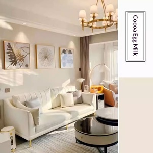 Pintura de Pared Mate para Interiores, de Aplicación Manual, Color Cacao, Leche, Café, Marca Wu Fushan, Blanco <span class=keywords><strong>Perla</strong></span> - Product Image 4