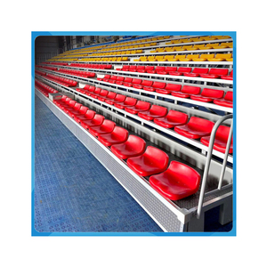 อัฒจันทร์พับเก็บได้อัตโนมัติเต็มรูปแบบ HDPE สำหรับโรงยิม / อัฒจันทร์แบบพับเก็บได้ - Product Image 4