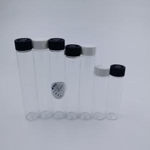 Tube en PET transparent de qualité alimentaire avec <span class=keywords><strong>bouchon</strong></span> à vis, tube à essai en plastique pour le stockage de bonbons, de sels de <span class=keywords><strong>bain</strong></span> et d'herbes - Product Image 6