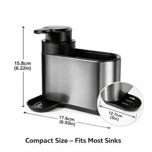 ที่จัดระเบียบอ่างล้างจานสแตนเลส ที่วางอุปกรณ์ครัว ที่ใส่สบู่ล้างจาน - Product Image 5