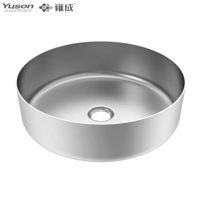 Yuson YS28001-316 Modern Style Bathroom Basin Kitchen Sink Artistic Stainless Steel Wash Basin