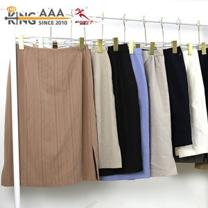 Faldas lápiz de segunda mano para mujer, con <span class=keywords><strong>detalles</strong></span> de corte, colores mixtos, de la marca KungFu KingAAA, al por mayor, faldas de oficina de moda para mujer. - Product Image 6