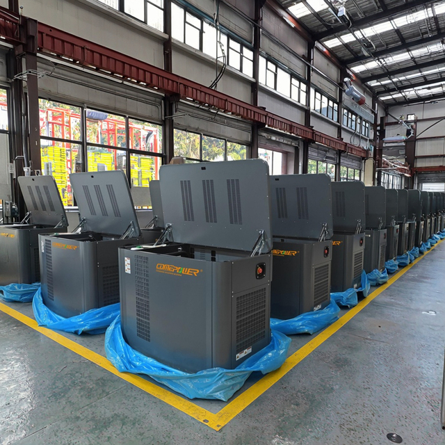 Comepower 20kW EPA ETL Approved NG/LPG Silent 60Hz 120/240V for Residential Use Biogas Natural Gas Biomass Gas Standby Generator