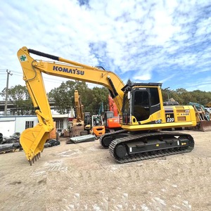Excavadora sobre orugas Komatsu PC220 original de Japón 100% usada, gran oferta, excavadoras Komatsu PC200 PC240 PC300 PC350 PC400 a la venta - Product Image 1