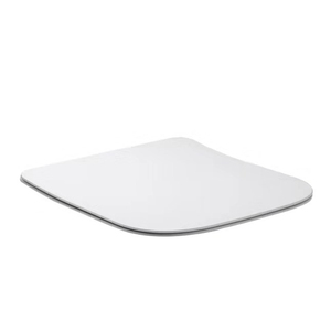 SUNTEN SU031 Couvercle de siège de toilette carré blanc en matériau UF, <span class=keywords><strong>à</strong></span> fermeture lente, installation rapide, garantie 2 ans, certifié ISO9001 - Product Image 2