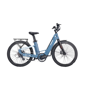 Gran oferta 2025, <span class=keywords><strong>bicicleta</strong></span> eléctrica de fibra de carbono de 750W con dos bicicletas eléctricas de ciudad con batería de litio extraíble para adultos - Product Image 1