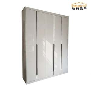 Muebles de Dormitorio de Lujo Abiertos, Diseño de Fábrica a Precio Libre de Santopova, Modelo Walk-in de Madera, Armarios Personalizados - Product Image 2