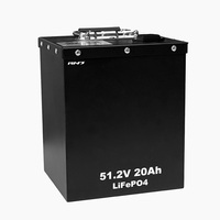 RND 48V 60V 72V LiFePO4 Sıvı Batarya Paketi 16S1P/20S1P/24S1P Elektrikli Bisikletler/Scooterlar IP54 1200 Döngülü 3 Yıl Garantili
