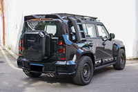 Runde PP pièces automobiles pour Jetour T2 voyageur mise à niveau Star Defender Kit de carrosserie pare-chocs avant capot pare-chocs arrière roue sourcil Spoiler