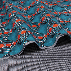 Haute qualité 6 Yard Nigeria <span class=keywords><strong>cire</strong></span> impression tissu vraie <span class=keywords><strong>cire</strong></span> Ankara africain <span class=keywords><strong>cire</strong></span> impression tissu pour robe de soirée - Product Image 5