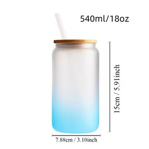 Frasco de Vidrio Ecológico de 20 oz Reutilizable con Tapa de Bambú para Té con Leche, Té de Burbujas - Product Image 6