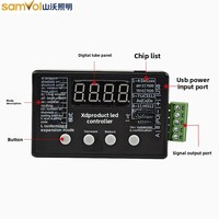 Contrôleur de codage LED, lampe 512 DMX512, décodeur couleur pleine, magie IP65, tension universelle