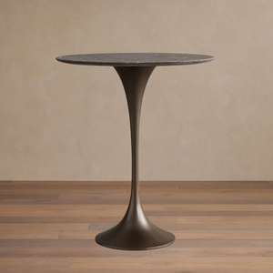 Tavolo <span class=keywords><strong>da</strong></span> Bar Rotondo <span class=keywords><strong>di</strong></span> <span class=keywords><strong>Lusso</strong></span> con Piano in Marmo per <span class=keywords><strong>Sala</strong></span> <span class=keywords><strong>da</strong></span> <span class=keywords><strong>Pranzo</strong></span> - Product Image 2