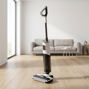 Multifunctional Wet Dry Vacuum <strong>Mop</strong> <strong>Floor</strong> Washer 200W Battery Powered Household Sewage Wet &amp; Dry <strong>Floor</strong> Scrubber Absorber <strong>Mop</strong> - Product Image 1