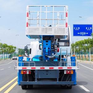 28 מ 31 מ '45 מ' 45 מ 'טלסקופי בום אוויר טלסקופי בום עבודה אוויר משאית פלטפורמה למכירה - Product Image 6