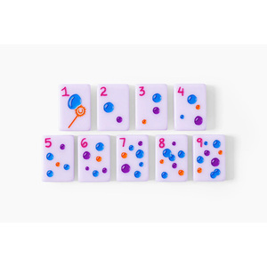 Fichas de Mahjong Americanas de Acrílico, Hechas a Medida, Ecológicas, Duraderas, de Lujo y Estilo Moderno, para 4 Jugadores, para Entretenimiento en Fiestas - Product Image 6
