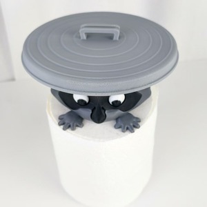 Decorazione Procione Stampata in 3D su Plastica, Novità Unica per Ufficio, Casa, Cucina, Bagno e Scrivania - Product Image 6