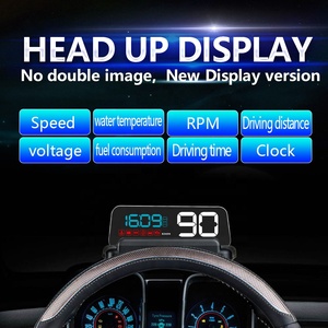 Gadget électronique automobile, projecteur HUD universel OBD2 de 5 pouces, C500, Wiiyii, affichage tête haute pour voiture - Product Image 4