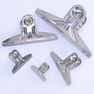 Clips en acier inoxydable, organiseurs de papeterie, clips pour reçus en acier inoxydable, clips pour livres extra grands et petits. - Product Image 1