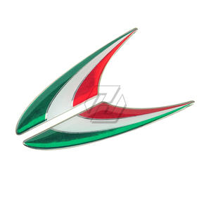 Calcomanías para <span class=keywords><strong>Vespa</strong></span> GTS GTV Ducati Aprilia, Pegatinas para Automóviles, Calcomanía 3D con la Bandera de Italia, Calcomanía de Italia - Product Image 6