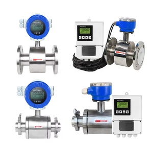 RS485 الرقمية منفصلة الحليب السائل المياه مقياس التدفق الكهرومغناطيسي المغناطيسي بطارية البيرة تعمل الطين الصحي - Product Image 5