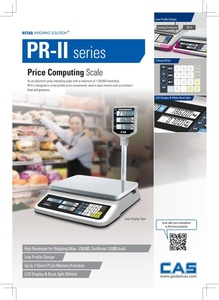 Báscula de Plataforma Veidt para CAS, 30 kg, Pantalla LCD, Acero Inoxidable Resistente, Báscula de Mesa Electrónica con Pantalla LCD PR-2 - Product Image 6