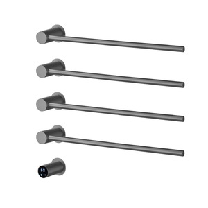 <span class=keywords><strong>Toallero</strong></span> Eléctrico de Pared de Acero Inoxidable de Alta Gama con Superficie PVD, Diseño <span class=keywords><strong>Moderno</strong></span>, para Uso en Hoteles, Barra de Baño Fija - Product Image 4